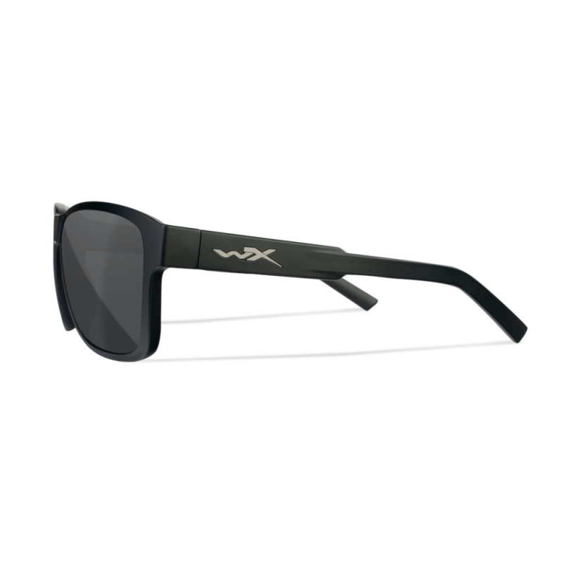 Wiley X - Trek Captivate Grey Gloss Black Frame Sonnenbrille