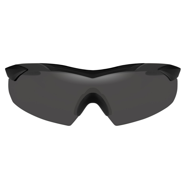 Wiley X - WX Vapor 2.5 Grey/Clear/Light Rust Matte Black Frame Sunglasses