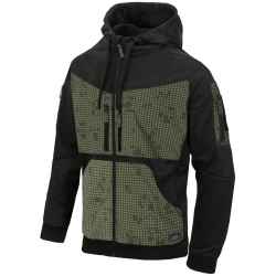 Helikon-Tex - Rogue Hoodie FullZip - Black / Desert Night Camo