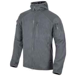 Helikon-Tex Alpha Hoodie Jacket Grid Fleece - Shadow Grey