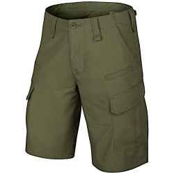 Helikon-Tex CPU Shorts - Olive Green PolyCotton Ripstop