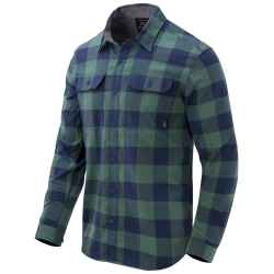 Helikon-Tex Greyman Shirt - Moss Green Checkered