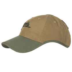 Helikon-Tex BBC Logo Cap Baseball - Coyote / Olive Green Ripstop