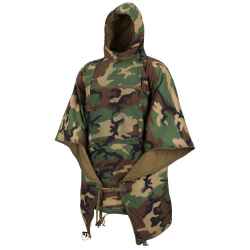 Helikon-Tex - Swagman Roll Poncho - US Woodland