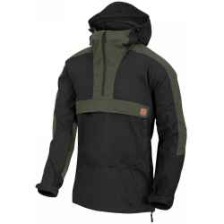 Helikon-Tex - Woodsman Anorak Jacket - Black / Taiga Green