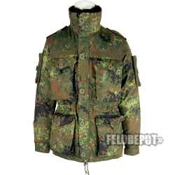 Leo Köhler Einsatzkampfjacke Leicht KSK-Smock Flecktarn