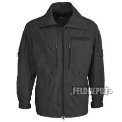 Leo Köhler Tactical Jacke Ripstop - Schwarz Black