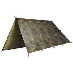 Mil-Tec Tarp 3x3m PE Ripstop Flecktarn