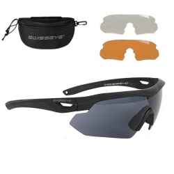 SwissEye - Nighthawk Black Tactical Sunglasses