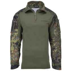 TacGear Combat Shirt Coolmax Active - BW Flecktarn